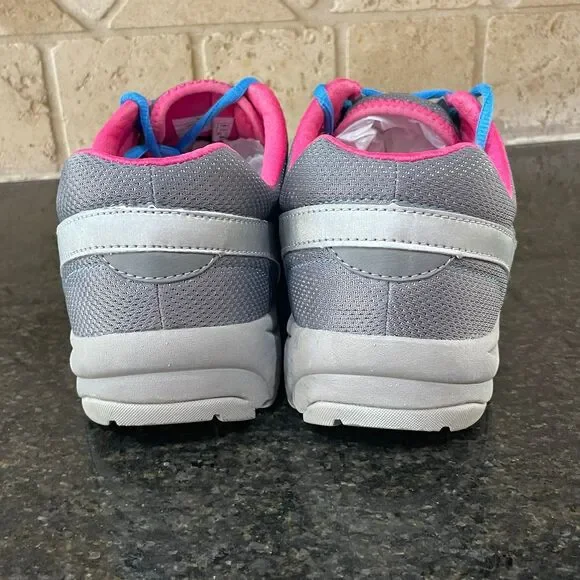 Vionic Alliance Grey Pink Blue Women’s 11 Athletic Walking Shoes Orthopedic - Picture 4 of 7
